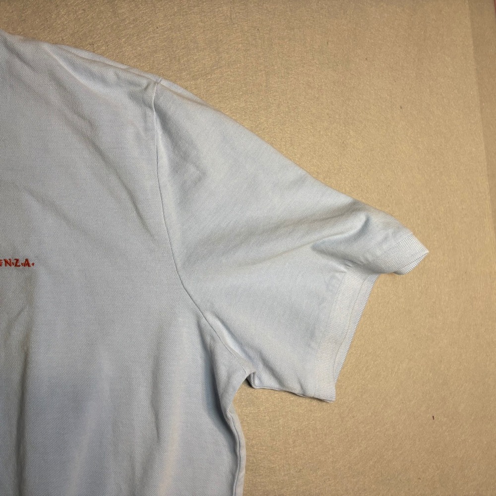 N.Z.A. New Zealand Auckland Tukituki Men's 3XL Light Blue Cotton Polo - Picture 11 of 16